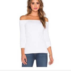 Bailey 44 Jacqueline off the shoulder top size s